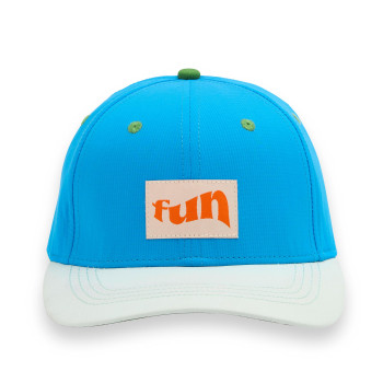 KiETLA ICONIK Baseball šiltovka s UV ochranou - Blue Fun 53 - 55 cm