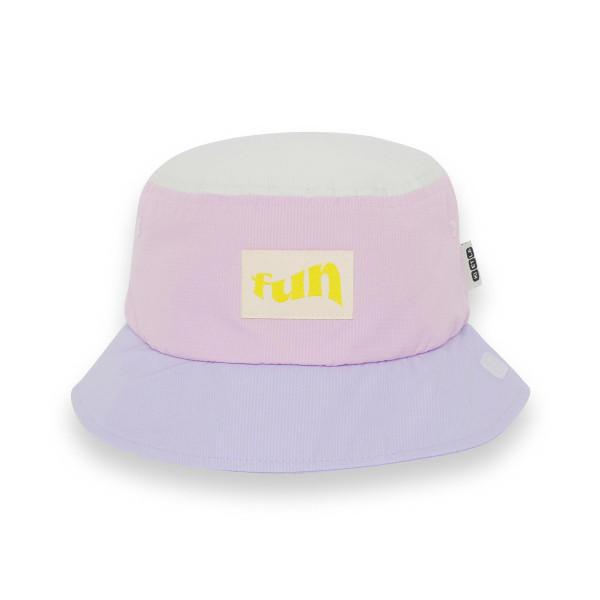 KiETLA ICONIK klobúčik s UV ochranou - Pink Fun 51 - 53 cm