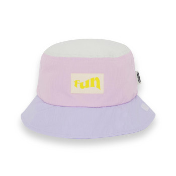 KiETLA ICONIK klobúčik s UV ochranou - Pink Fun 53 - 55 cm