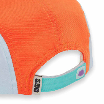 KiETLA VIBE šiltovka s UV ochranou - Orange 51 - 53 cm