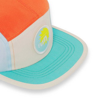 KiETLA VIBE šiltovka s UV ochranou - Orange 51 - 53 cm