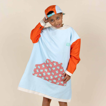 KiETLA ICONIK pončo s&nbsp;UV ochranou - Good Vibes 0-2 roky