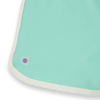 KiETLA ICONIK plavky s UV ochranou - šortky - Blue Green 4-6 rokov