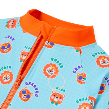 KiETLA ICONIK plavkový overal s UV ochranou - ChaCha Pop 2-4 roky