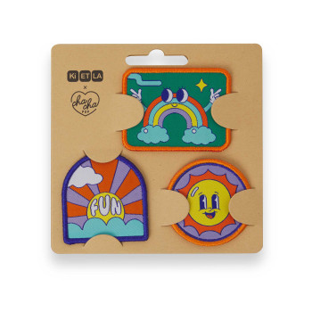 KiETLA nášivky na suchý zips Animal