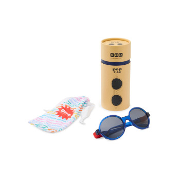 KiETLA slnečné okuliare POP 7-12 rokov Navy Red