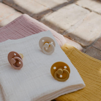 BIBS mušelínová zavinovačka z BIO bavlny Sand