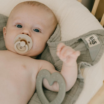 BIBS mušelínová zavinovačka z BIO bavlny Sand