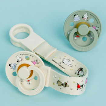 BIBS x Moomin darčekový set Ivory / Sage