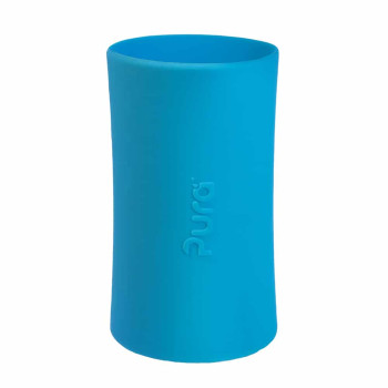 Pura silikónový návlek na fľašu - 260ml, 325ml sivá