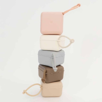 BIBS krabička na cumlíky Baby Pink