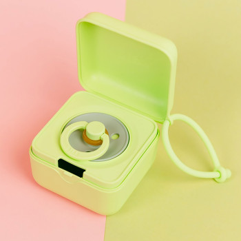 BIBS krabička na cumlíky Matcha