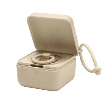 BIBS krabička na cumlíky Plum