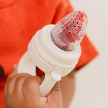 BIBS silikónová formička na mrazenie príkrmov Ivory