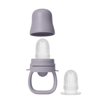 BIBS silikónový cumlík na kŕmenie Fossil Grey
