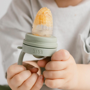 BIBS silikónový cumlík na kŕmenie Fossil Grey