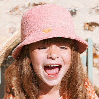 KiETLA obojstranný klobúčik s UV ochranou 52-56 cm Salvia Stripe