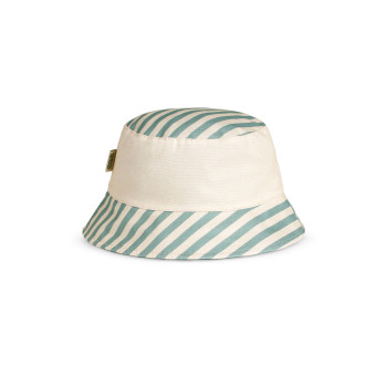 KiETLA obojstranný klobúčik s UV ochranou 44-48 cm Salvia Stripe