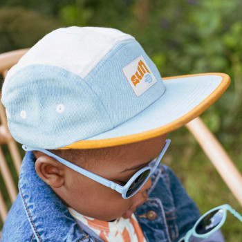 KiETLA Denim šiltovka s UV ochranou 52-56 cm Sun