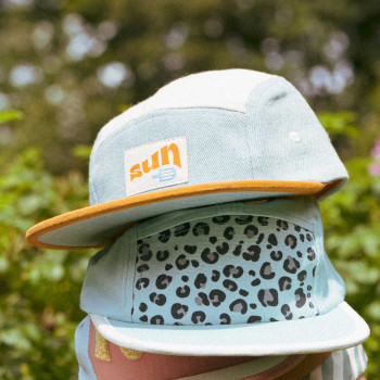 KiETLA Denim šiltovka s UV ochranou 52-56 cm Sun