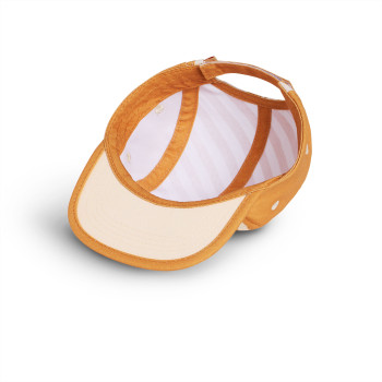 KiETLA Striped šiltovka s UV ochranou 52-56 cm Sand Stripe