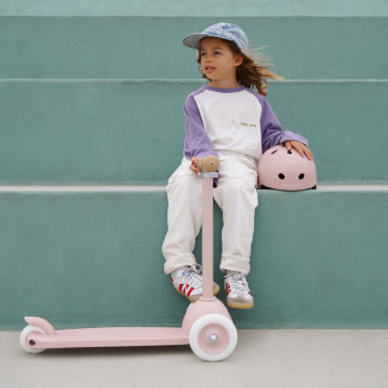 Banwood Eco trojkolesová kolobežka Dusty Rose