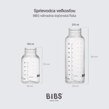 BIBS náhradná plastová fľaša 150 ml Plastová