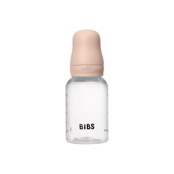 BIBS antikoliková fľaša so silikónovým cumlíkom 150ml Ivory