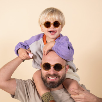 WOAM slnečné okuliare 4-6 rokov Apricot