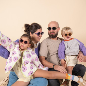 WOAM slnečné okuliare 4-6 rokov Olive