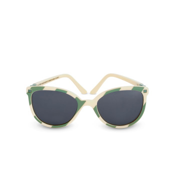 KiETLA CraZyg-Zag slnečné okuliare BuZZ 4-6 rokov Salvia Stripe