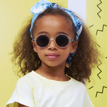 KiETLA CraZyg-Zag slnečné okuliare RoZZ 4-6 rokov Green Leopard