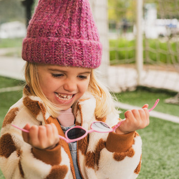 KiETLA slnečné okuliare WaZZ 2-4 roky Apricot