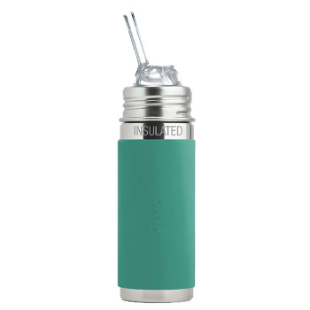 Pura TERMO fľaša so slamkou 260ml Moss