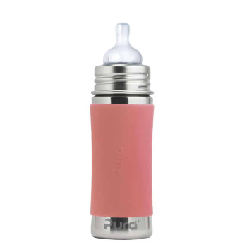 Pura nerezová dojčenská fľaša 325ml Moss