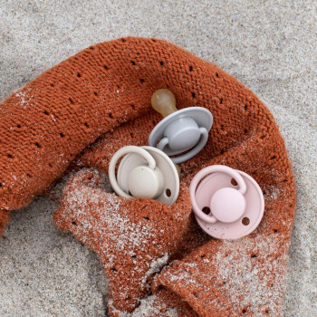 BIBS De Lux cumlíky z prírodného kaučuku 2ks - veľkosť 2 Sage / Hunter Green