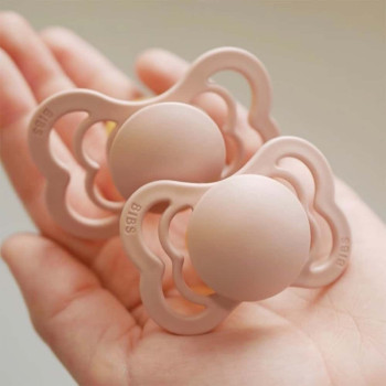 BIBS Supreme symetrické cumlíky z prírodného kaučuku 2ks - veľkosť 2 Sage / Hunter Green