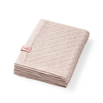 BABYONO Deka pletená bambusová Light Beige