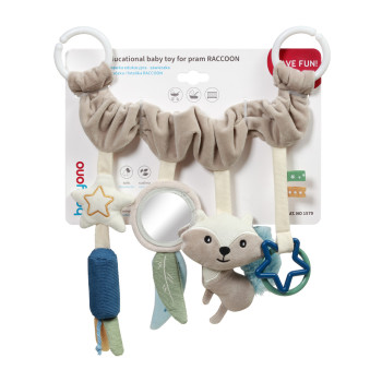 BABYONO Hrazdička závesná Raccoon 0m+