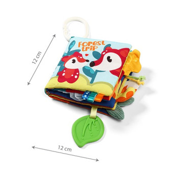 BABYONO Knižka senzorická Forest Trip 0m+