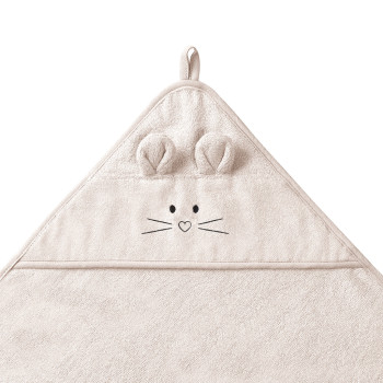 BABYONO Osuška bambusová Super Soft Light Beige 100x100 cm