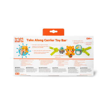 BRIGHT STARTS Hračka do kočíka Tiger Bar, 0 m+