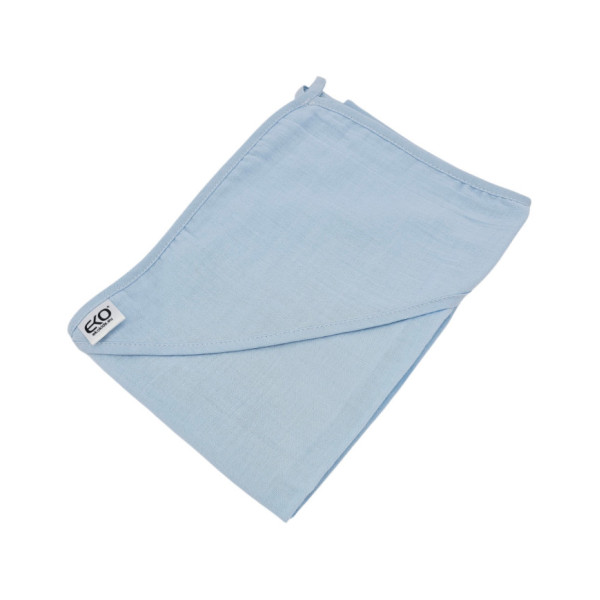 EKO Osuška na kúpanie mušelínová Blue 100x100 cm