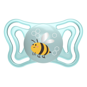 CHICCO Cumlík Physio Light silikónový chlapec 2-6m, 2 ks