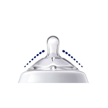 CHICCO Fľaša dojčenská antikolik Natural Feeling 330 ml neutral 6m+