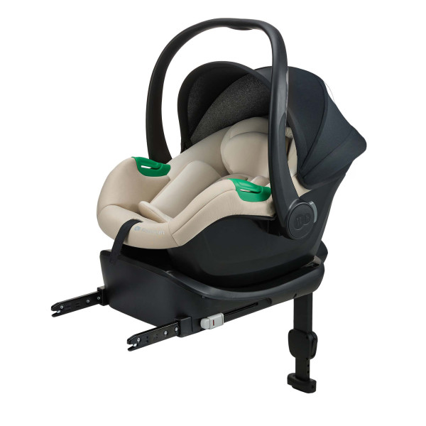 KINDERKRAFT Autosedačka Mink Pro 2 i-size (0-13 kg) a základňa Mink FX 2 Beige