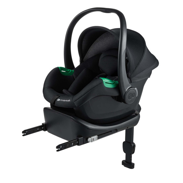 KINDERKRAFT Autosedačka Mink Pro 2 i-size (0-13 kg) a základňa Mink FX 2 Black