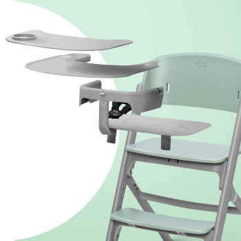 KINDERKRAFT SELECT Stolička jedálenská LIVY Olive Green, Premium