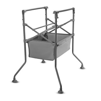 KINDERKRAFT Stolík prebaľovací s vaničkou Bubbly Grey