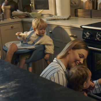 KINDERKRAFT Stolička jedálenská FINI2 Nordic Breeze